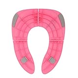 Klapp Reise Töpfchen Sitz wc Für Baby Portable Ausbildung Toilette Kleinkind Fushcia - 9