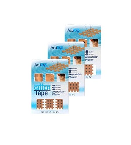 AcuTop® Gitter Tape Set Typ A + Typ B + Typ C (Beige)