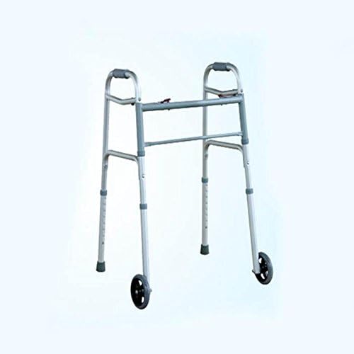 JIN Walker Helping Walking Aluminum Alloy Collapsible Pinball Adjustment Medical Aids Elderly Use