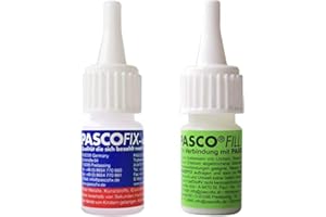 PASCOFIX chemische Schweißnaht Alleskleber extra starker Kleber Schweissnaht Kleber Sekundenkleber extra stark Industriekleber 2K Kleber Kunststoffkleber wasserfest chemische Schweissnaht