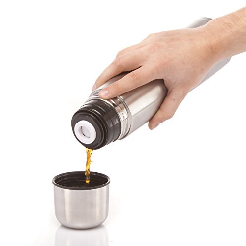 Edelstahl Thermoskanne Iso-Thermosflasche doppelwandig 500 ml - 3