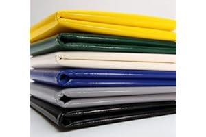 AN-KO TRADING (3m breit) LKW Plane/PVC-Plane 680g /m² - 700g /m² - Meterware ohne Ösen, Gewebeplane Abdeckplane Schutzplane Industrie (Anthrazit RAL7016)