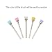 Ckeyin ® 32pcs Nail Drill Bits Diamond Bits Ceramic Bits Sanding Bits Bands Set for Electric Drill Machine Manicure Pedicure Tools