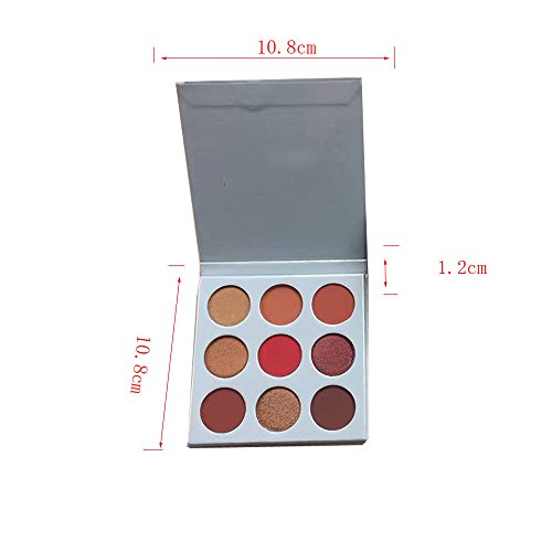 Yitla 9 Farben Lidschatten Palette (2) - 3
