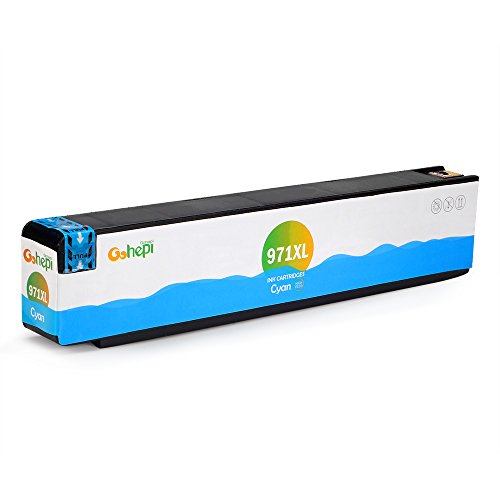 Gohepi 970XL/971XL Kompatibel für Druckerpatronen HP 970XL 971XL, 2 Schwarz/Blau/Rot/Gelb 5er-Pack Arbeiten mit HP Officejet Pro X576dw X451dw X476dw X551dw X451dn X476dn Patronen - 5