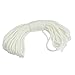 Produktbild Nylon Braided cord rope twine paracord in WHITE - sold in 5m Lengths 1.3mm 2mm 3mm 4mm 5mm 6mm 8mm & 10mm size available. (1.3mm) by Swindon Watersports