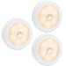 Produktbild SYCEES Nachtlicht LED Touch Lampe Stick-Anywhere Innenleuchte für Schrank, Flur, Treppen, Küche, Schlafzimmer, Kinderzimmer, Badezimmer/Batteriebetrieben / Build-in Magnet / 3 Stück/Warmweiß