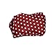 Waterproof Womens Shower Cap Cap Bath Shower Reusable Clear Satin Hair Cover - 7 Colors - Wine & Red