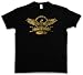 Produktbild ROMAN EAGLE T-SHIRT – Adler Römisches Imperium Karte Rom Kaiser Ceasar Map Imperator Empire Stretch Emperor SPQR Größen S – 5XL