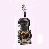 Diseño de la personalidad, forma del violoncelo, diseño transparente, elegante de gama alta