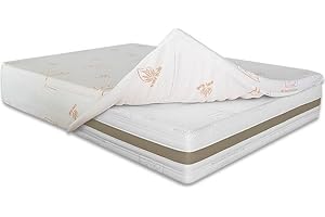 VENTADECOLCHONES.COM Ventadecolchones - Topper Viscoelástico Dream 9 Núcleo 100% Viscoelástica Fabricado en España. Máximo Confort. Contiene faldilla Ajustable:, 160 x 200 cm