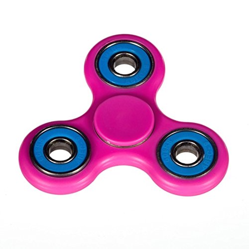 Fidget Finger Spinner Stress Reducer High Speed Bearing Fidget Hand Toy For ADD / ADHD / Anxiety and Autism Adult Children (Pink / Blue) Fidget Finger Spinner Stress Reducer High Speed Bearing Fidget Hand Toy For ADD / ADHD / Anxiety and Autism Adult Children (Pink / Blue)