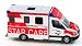 Produktbild Rietze 61739 - Strobel RTW Sprinter Drk Klinikum Ludwigsburg Baby-Naw - 1:87