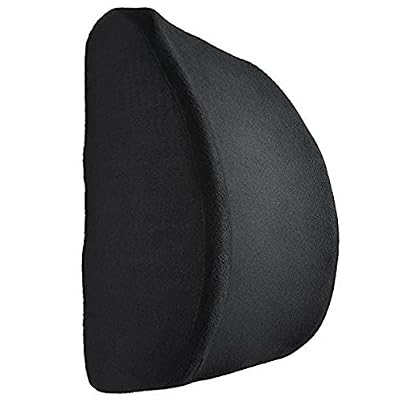 Supportiback ® Coussin lombaire orthopédique pour un soulagement immédiat des douleurs dorsales et liées à la colonne vertébrale – Coussin pour le dos, en mousse ergonomique avec mémoire de forme et épaisseur en gel innovant pour un soulagement…