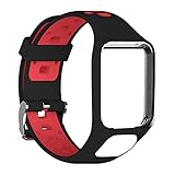 Peso: alrededor de 15 g. Juman634 Correa de Reloj, para Tomtom 2 Generación 3ra generación Spark Series Runner 2 3 Series Golfer 2 Series GPS Reloj Correa de reemplazo de Silicona Correa para la muñeca 24 cm de Largo