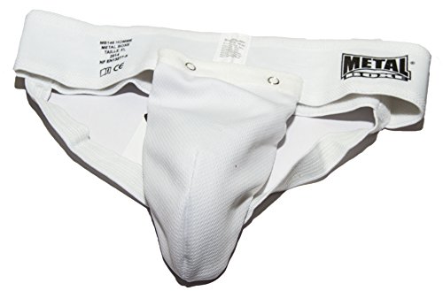 METAL BOXE - Conchiglia Protettiva da Uomo, Bianco (Bianco), XXS