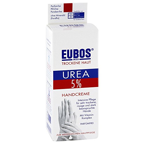 EUBOS TROCKENE HAUT Urea 5% Handcreme, 75 ml
