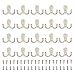 Produktbild heliltd 20 Stück Double Prong Kleiderhaken, Retro Rustproof Rustikale Haken Heavy Duty Hardware Dekorative Utility Hooks 40 Stück Schrauben einen kostenlosen Schraubendreher