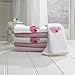Lollipop Lane Muslin Square (Pink Birdie, Pack Of 6)