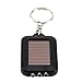 Produktbild cloudwhisper 1 Multifunktionale Solar Power 3 LED Lampe Taschenlampe e-Schlüssel Kette Zubehör Outdoor Mini Keying Schlüsselanhänger Lampe schwarz