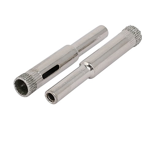 6 PCS Keramik Diamant Weldon-Bits 8 mm Tile Glas Lochsäge - 2