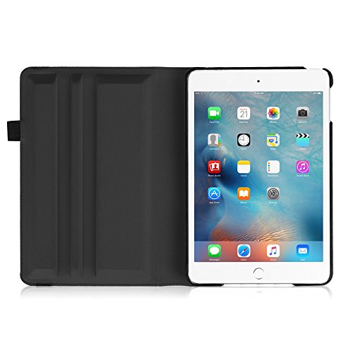 Fintie Apple iPad Mini 4 Hülle – 360 Grad Rotierend Stand Smart Cover Case Schutzhülle Tasche Etui mit Auto Schlaf / Wach Funktion für iPad Mini 4, Dont Touch - 9
