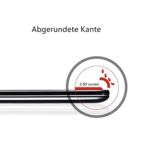 (2 Stück) Huawei Honor 6X Schutzfolie displayschutzfolie banqiao Panzerglas Schutzfolie Gehärtetem Glas Schutzfolie für Huawei Honor 6X (kratzfest Kristall-klar und Bläschenfrei) - 5