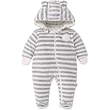 Abnehmbare Kapuze, mit niedlichen Ohren auf der Kapuze und einem Patch-Muster auf der Vorderseite.