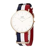 DANIEL WELLINGTON Damenuhr 0500DW Classic NATO Gold