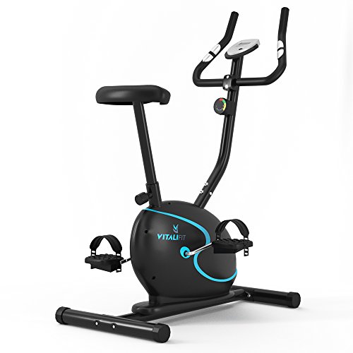 VitaliFit Heimtrainer Ergometer Fahrradtrainer Fitnessbike Trimmrad Fitnessgerät