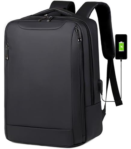 Lith Laptop Backpack, 5-Pocket Oxford Nylon School & Commuter Bag
