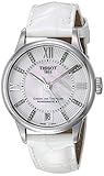 TISSOT Damen-Armbanduhr 32MM Armband Leder Schweizer AUTOMATIK T0992071611600