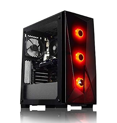 AWD-IT Ordinateur de Bureau AWD-IT Gaming - Processeur AMD Ryzen 2600X • NVIDIA RTX 2060 6 Go • RAM DDR4 16 Go • SSD 240 Go • HDD 1 to • Corsair Spec-Delta • Windows 10
