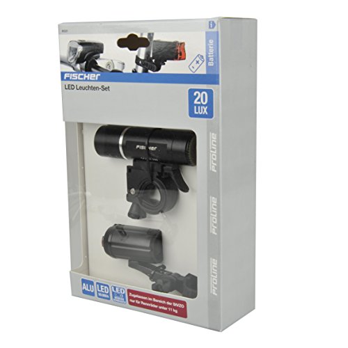 Fischer Batterie 20Lux Sw LED-Beleuchtungsset, Schwarz, One Size - 3