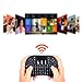 Produktbild RENNICOCO I8 Mini 2,4 GHz Backlit Wireless 2,4 GHz Wireless Touchpad Multimedia-Tastatur Wiederaufladbarer Li-Ionen-Akku Multimedia-Fernbedienung für PC/Smart-TV