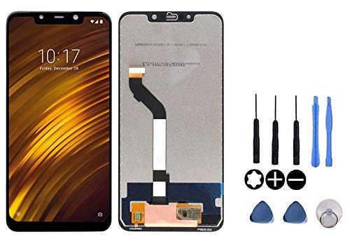 Theoutlettablet® Ecran LCD de Remplacement + TACTIL pour Xiaomi Pocophone F1 + Outils - Couleur Noi