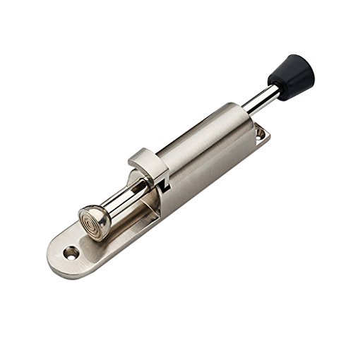 Preisvergleich Produktbild Fenteer Feder Türanschlag Türstopper Türfeststeller Bodentürstopper, Höhe 148mm - Silber