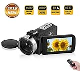 【Garantie】 Une garantie d'un an est fournie par CenZo. Le service client est fourni dans les 24 heures. Si vous avez des questions à l'avenir, n'hésitez pas à nous contacter. Cet appareil photo caméscope léger et compact est facile à transporter et à utiliser. Il est fabriqué dans un matériau haut de gamme doté d'une technologie de pointe. Il enregistre des photos et des vidéos de haute qualité et constitue un cadeau idéal pour ceux qui souhaitent enregistrer des souvenirs exceptionnels.