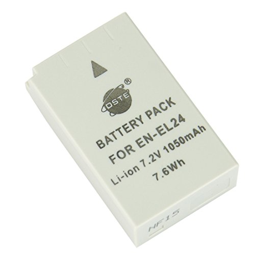 DSTE Rechange Batterie pour NIKON EN-EL24 1 J5