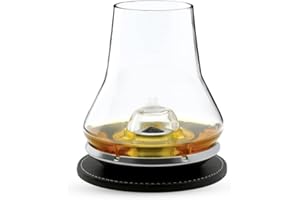 Peugeot- Coffret Dégustation Whisky - Verre à Whisky & Socle Rafraîchissant + Sous-Verre - Idée Cadeau Whisky, Armagnac, Cognac