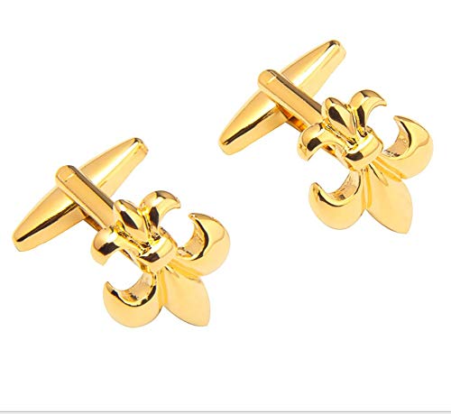 Preisvergleich Produktbild shunlidas Wohnaccessoires Dekoartikel Dekomanschettenknöpfe Schlichtes Business-Business-Hemd Aus Metall Mit Manschettenknöpfen Aus Metall