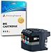 Produktbild 4 XL Tintenpatronen kompatibel zu LC3219XL für Brother MFC-J5330DW MFC-J5335DW MFC-J5730DW MFC-J5930DW MFC-J6530DW MFC-J6930DW MFC-J6935DW - Schwarz/Cyan/Magenta/Gelb, hohe Kapazität (Schwarz: 3.000 Seiten & Cyan, Magenta, Gelb: 1.500 Seiten)