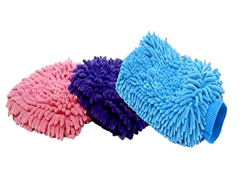 Autowizard Microfiber Glove Mitt For Car Cleaning Washing Set Of 3 RS.177 (61.00% Off) - Amazon