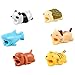 Price comparison product image Momola New Cable Cord Protector, 3PCS/6PCS/7PCS/8PCS Cable Bite for IPhone Cable Cord, Cute Animal Phone Accessory Protects Cable Winder Organizer Prevents Breakage (6PCS)