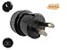 Produktbild Reisestecker USA Typ A, Adapter für Amerika, Japan, Kanada, Brasilien, Thailand - für Geräte mit Euro- oder Konturenstecker