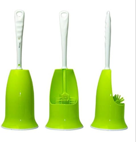 Superwinger Long-hand Double Side Toilet and Corners Cleaning Brush Deep Cleaner Tools With Non-slip Handle Scrubbing Grips Brush