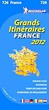 Image de Carte NATIONAL - 726 - France grands itinéraires 2012