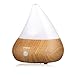 Produktbild Simpeak Aroma Diffuser Luftbefeuchter mit Infrarot-Sensor, Holzmaserung Atherisches Ol-Diffusor fur Gym, Schlafzimmer, Buro, Wohnzimmer, Bad und Mehr