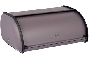 PLINT 7323.10.00.00 Bread Box, Stainless Steel, Almost Black