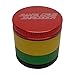Produktbild Santa Cruz Shredder 4 Piece Rasta Colored Aluminum Grinder - Mini 40mm 3 Stage Sifting Grinder - 1.5 Inches Wide by Santa Cruz Shredder